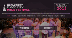 Desktop Screenshot of floodcitymusic.com